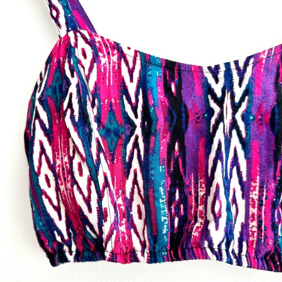 Forever 21 Boho Inspired Kilim Pattern Top - size small - Picture 3 of 6